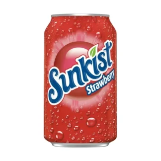 Sunkist Strawberry - 24 Pack - 12oz (Can)