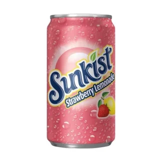 Sunkist Strawberry Lemonade - 24 Pack - 12oz (Can)