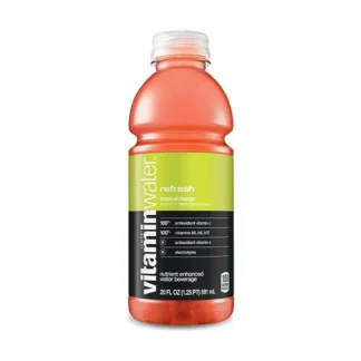 Vitaminwater Refresh Tropical Mango - 12 Pack - 20oz (Plastic)