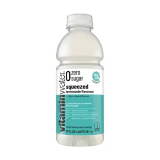 Vitaminwater Zero Sugar Squeezed Lemonade - 12 Pack - 20oz (Plastic)
