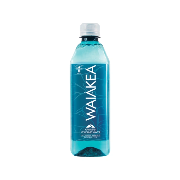 Waiakea Hawaiian Volcanic Water Alkaline - 24 Pack - 20oz (Plastic)