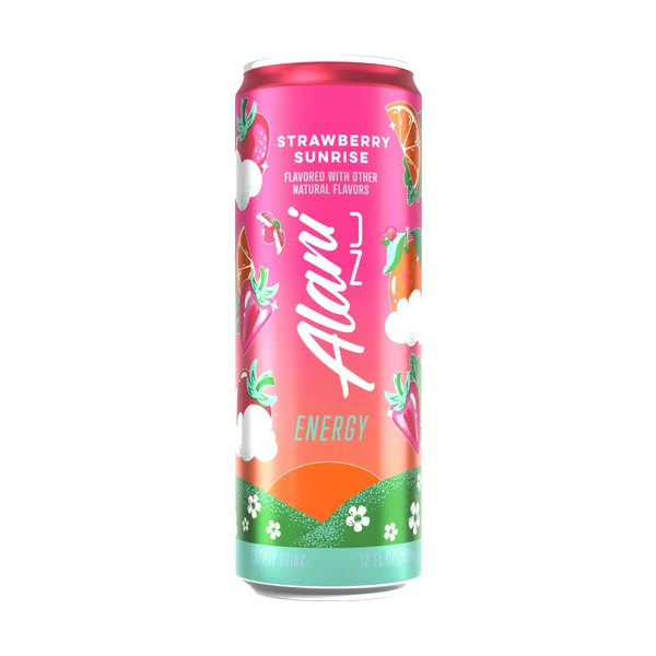 Alani Nu Strawberry Sunrise Energy Drink - 12 Pack - 12oz (Can)