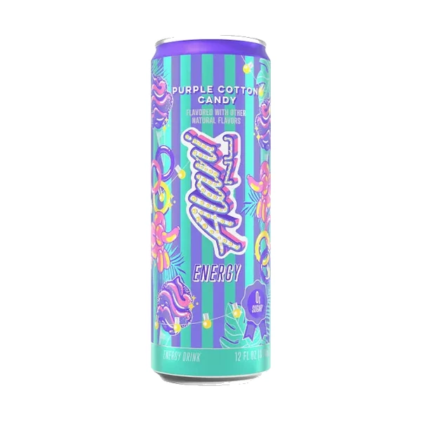 Alani Nu Purple Cotton Candy Energy Drink - 12 Pack - 12oz (Can)