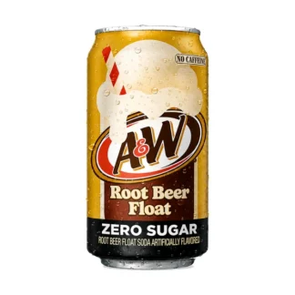 A&W Zero Sugar Root Beer Float – 24 Pack – 12oz (Can)