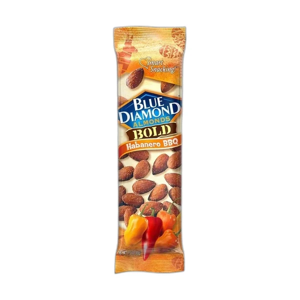 Blue Diamond Bold Habanero BBQ almonds 1.5oz snack pack