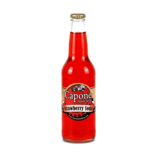 Capone Family Secret Strawberry Soda – 24 Pack – 12oz (Glass)