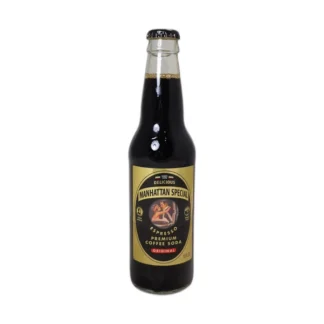 Manhattan Special Espresso Coffee Soda - 24 Pack - 12oz (Glass)