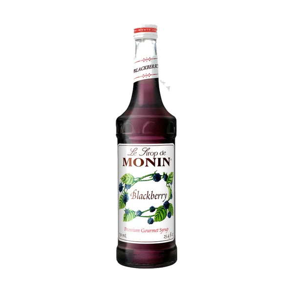 Monin Blackberry Syrup – 12 Pack – 750ml (Glass)