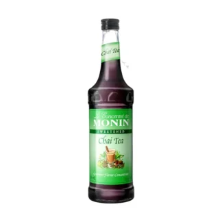 Monin Chai Tea Concentrate Syrup – 12 Pack – 750ml (Glass)