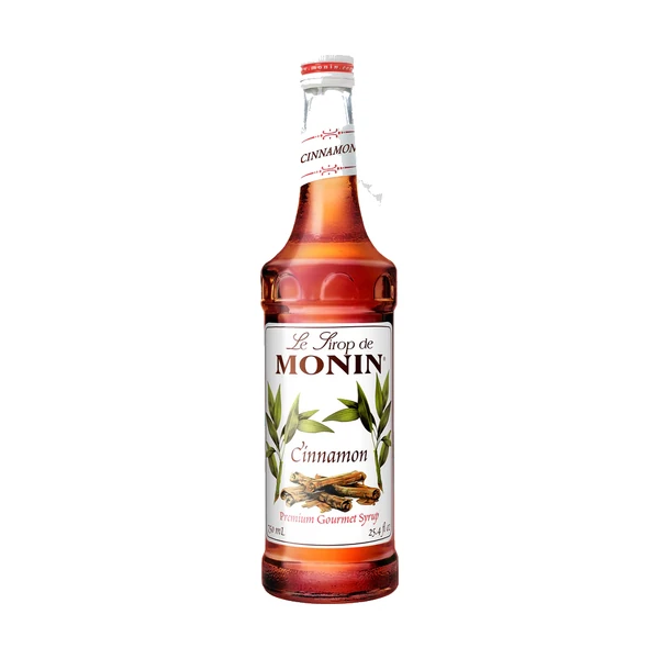 Monin Cinnamon Syrup – 12 Pack – 750ml (Glass)