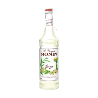 Monin Ginger Syrup – 12 Pack – 750ml (Glass)