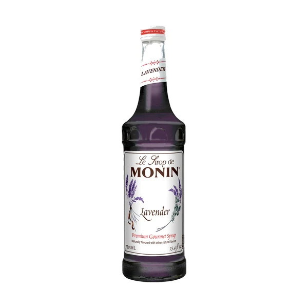 Monin Lavender Syrup – 12 Pack – 750ml (Glass)