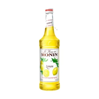 Monin Lemon Syrup – 12 Pack – 750ml (Glass)