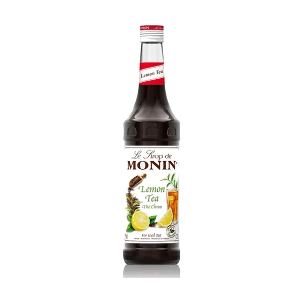 Monin Lemon Tea Syrup – 12 Pack – 750ml (Glass)