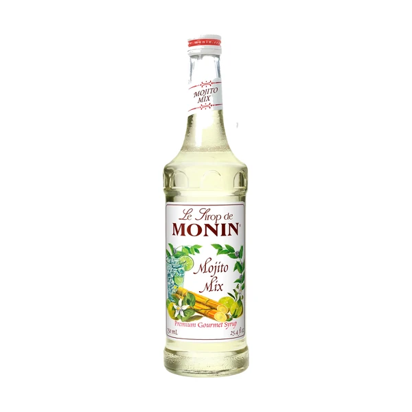 Monin Mojito Mix – 12 Pack – 750ml (Glass)