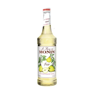 Monin Pear Syrup – 12 Pack – 750ml (Glass)
