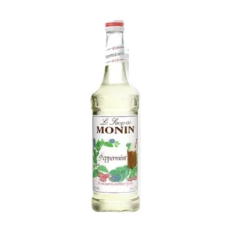 Monin Peppermint Syrup – 12 Pack – 750ml (Glass)