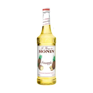Monin Pineapple Syrup – 12 Pack – 750ml (Glass)