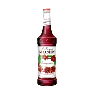 Monin Pomegranate Syrup – 12 Pack – 750ml (Glass)