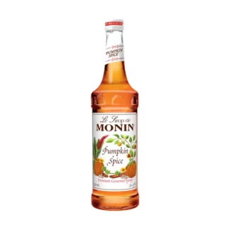 Monin Pumpkin Spice Syrup – 12 Pack – 750ml (Glass)