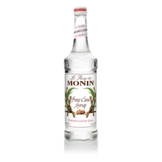 Monin Pure Cane Syrup – 12 Pack – 750ml (Glass)