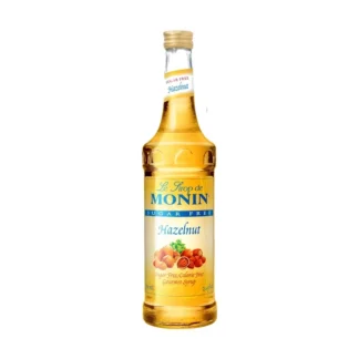Monin Sugar Free Hazelnut Syrup – 12 Pack – 750ml (Glass)