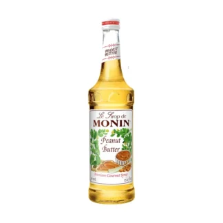 Monin Peanut Butter Syrup – 12 Pack – 750ml (Glass)