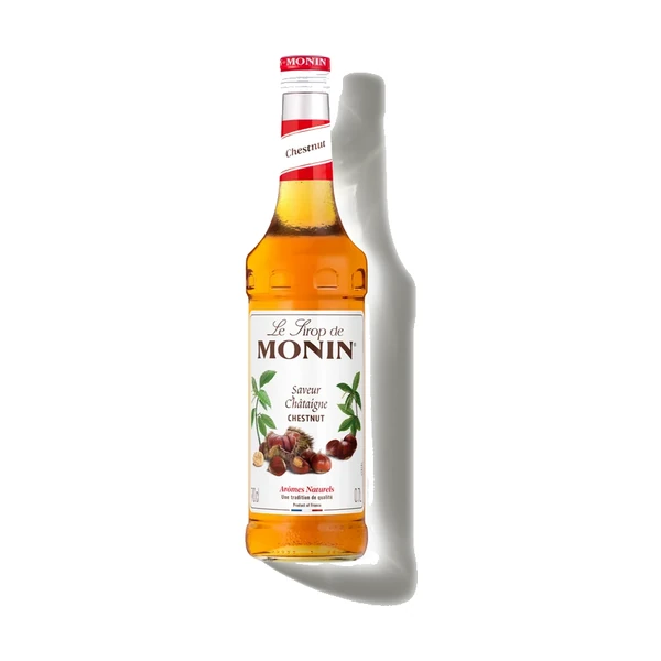 Monin Chestnut Syrup – 12 Pack – 750ml (Glass)