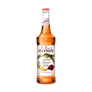 Monin Toasted Almond Mocha Syrup – 12 Pack – 750ml (Glass)