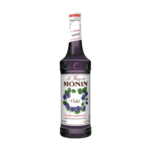 Monin Violet Syrup – 12 Pack – 750ml (Glass)