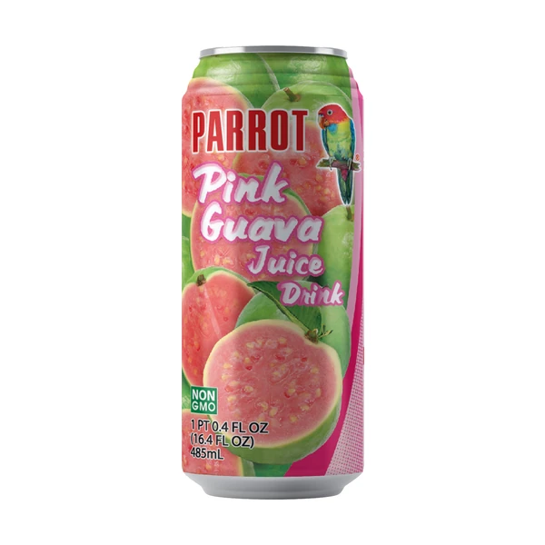 Parrot Juice - 24 Pack - Guava Juice 16oz (Can)