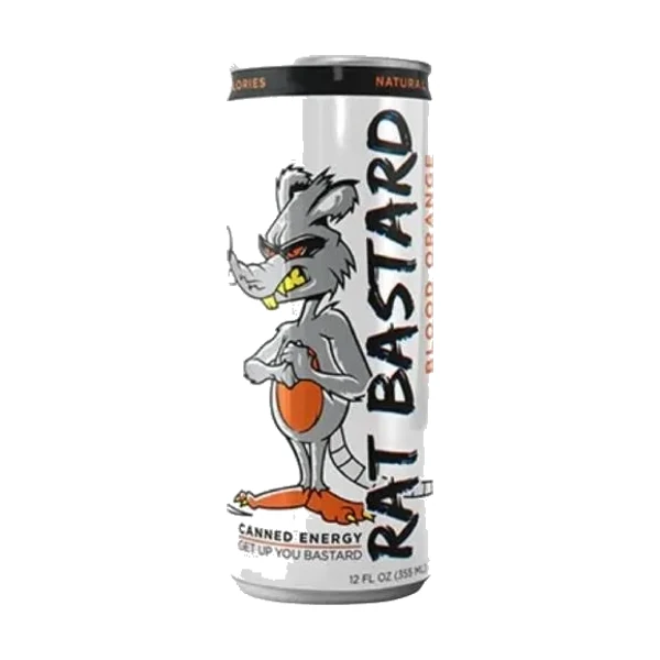 Rat Bastard Super Energy Fruit Punch - 12 Pack - 12oz (Can)