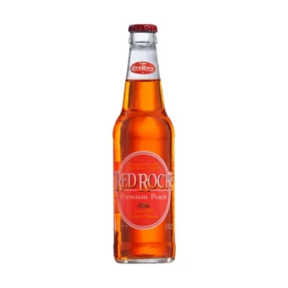 Red Rock Premium Peach – 24 Pack – 12oz (Glass)