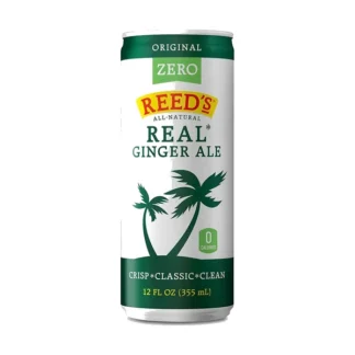 Reed – 24 Pack – Zero Sugar Ginger Ale 12oz (Can)