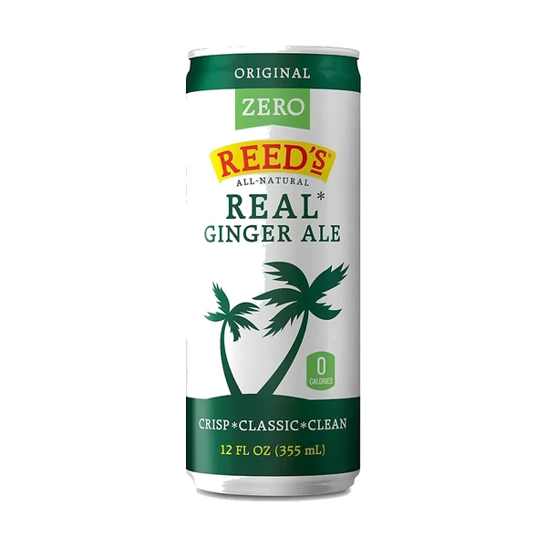 Reed – 24 Pack – Zero Sugar Ginger Ale 12oz (Can)