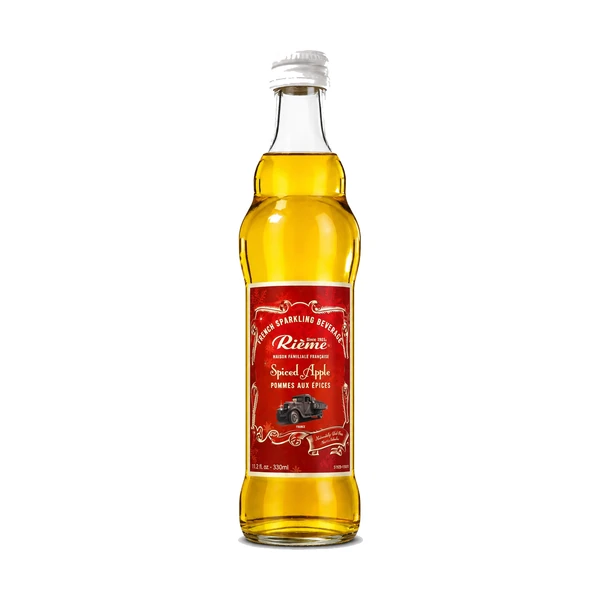 Rieme Sparkling Beverage Spiced Apple - 24 Pack - 330ml (Glass)