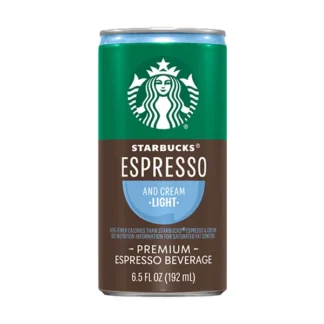 Starbucks Double Shot Espresso And Cream Light - 12 Pack - 6.5oz (Can)