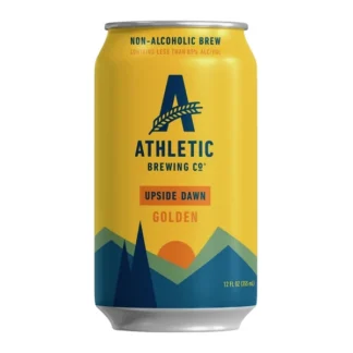 Athletic Brewing Co. Upside Dawn Golden – 24 Pack – 12oz (Can)