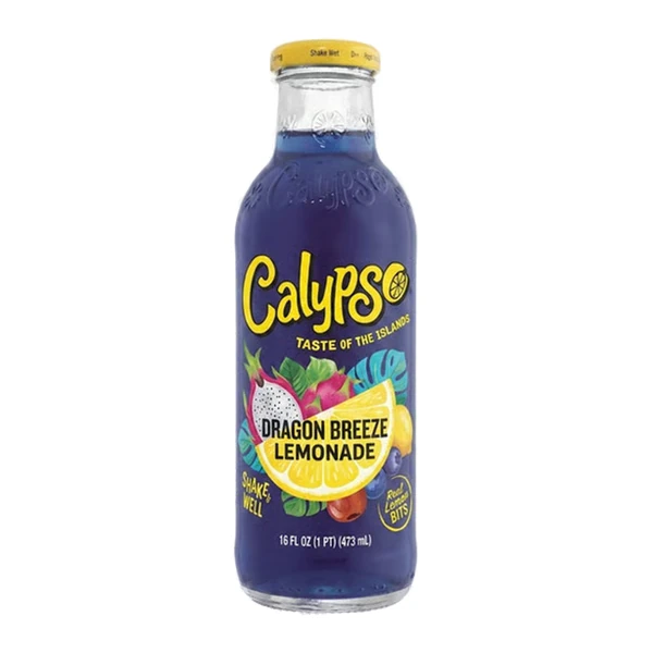 Calypso Dragon Breeze Lemonade 16oz glass bottle