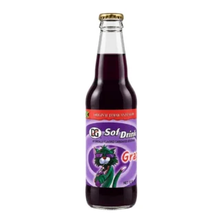 D&G Grape Soda 12oz glass bottle