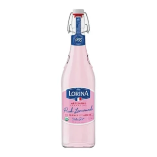 Lorina Artisanal Sparkling Pink Lemonade 750ml glass swing-top bottle
