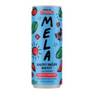 Mela Watermelon Water with Blueberry 11.15oz can